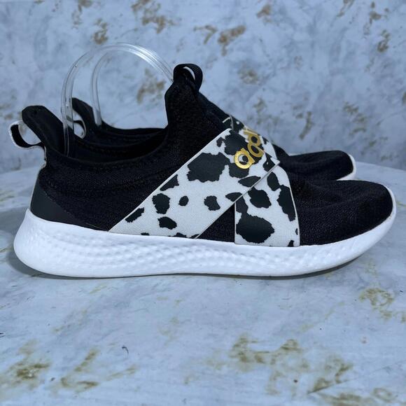 adidas Shoes - Adidas Puremotion Adapt Womens Sz 7.5 Running Shoes Black White Athletic Sneaker